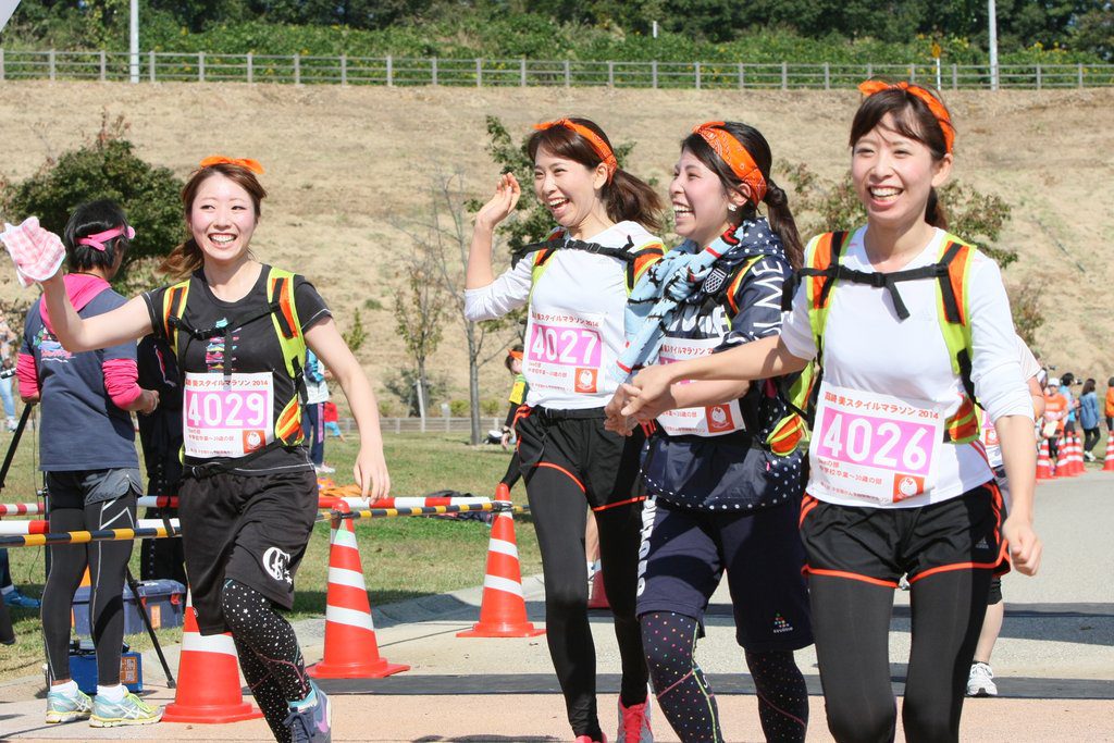 高崎美スタイルマラソン2014ランナーたち